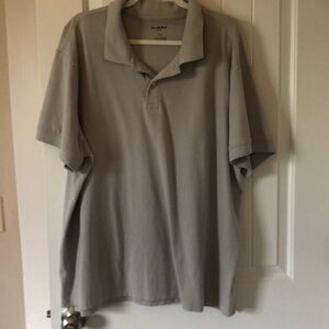 Gray Goodfellow Polo